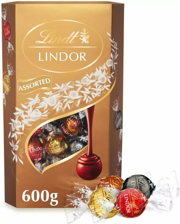 Lindt LINDOR Assorted Chocolate Truffles Box