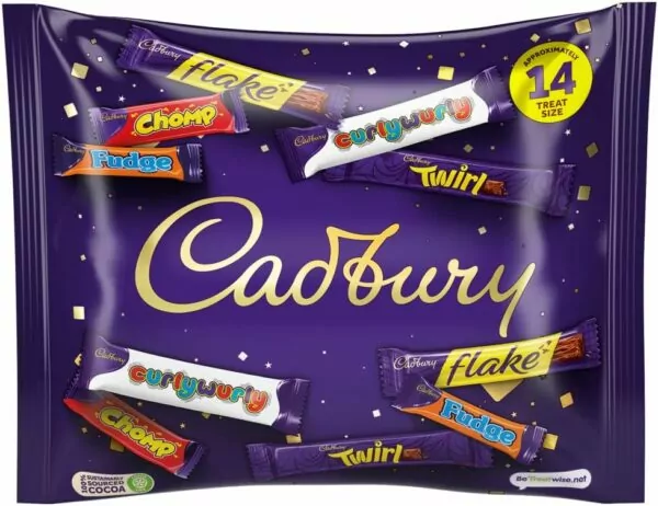 Cadbury Family Heroes 14 Treatsize Bars Pack 207g