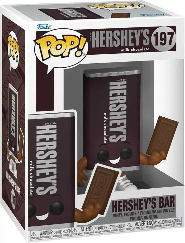 Funko POP! Hershey Bars - Chocolate Bar - Hershey's - Collectable Vinyl Figure - Gift Idea - Official Merchandise - Toys for Kids & Adults - Ad Icons Fans - Model Figure for Collectors and Display