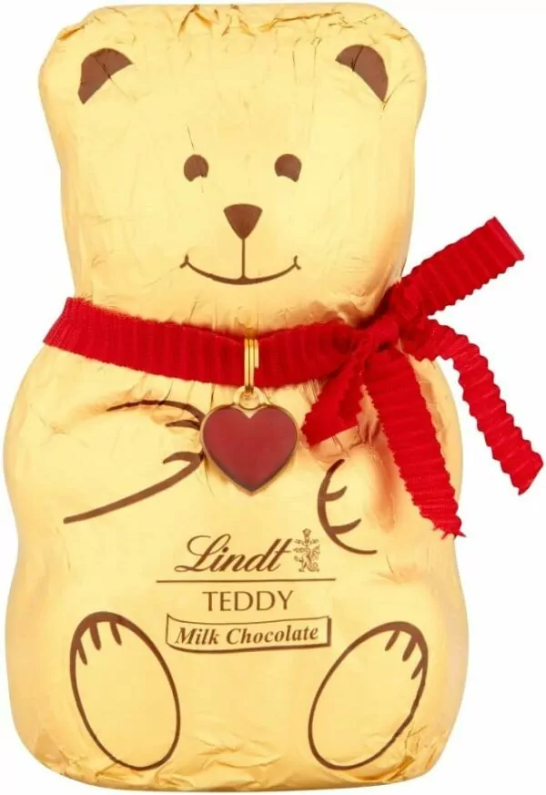 Lindt Creamy and Smooth Milk Chocolate Teddy Bear, 100g