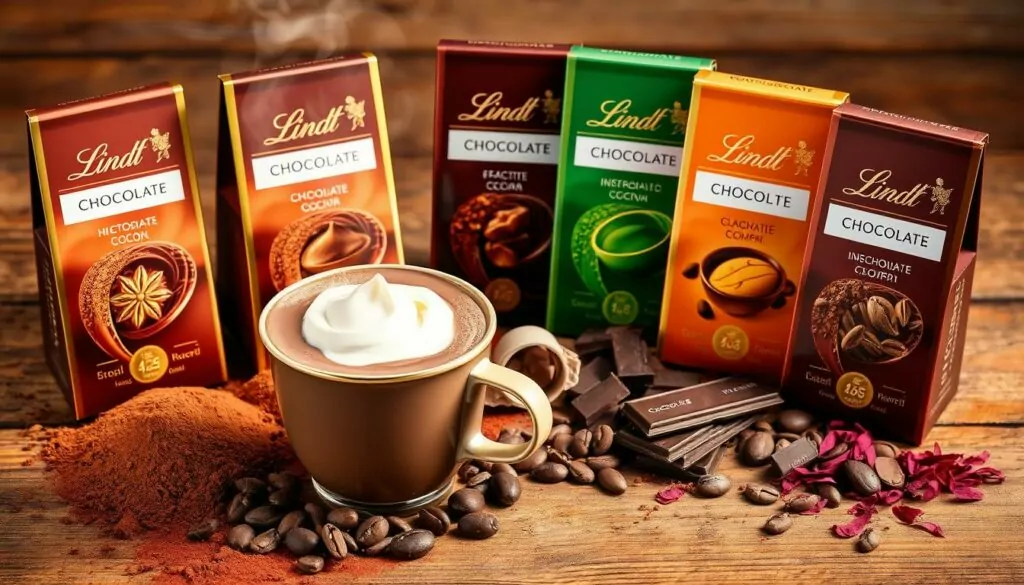 Lindt hot chocolate flavors