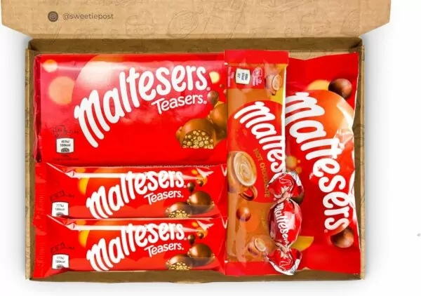 Malteser Chocolate Gift Box | Malteser Chocolate Hamper | Malteser Chocolate Present | Ideal Letterbox Gift for Malteser chocolate Lover | Perfect Chocolate Gift